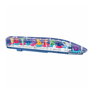 اسباب بازي قطار طرح ترن چرخ دنده اي چراغ دار و موزيکال Gear Train_اسباب بازی